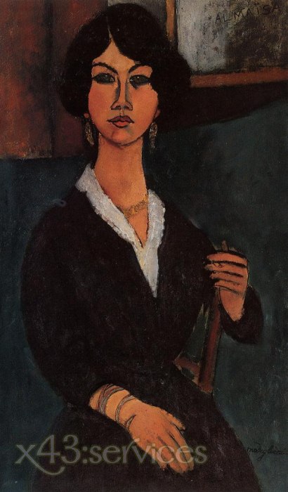 Amedeo Modigliani - Almaisa - zum Schließen ins Bild klicken